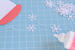 クリスマス飾り手作り 雪の結晶ガーランド 16 12 7 ママノート